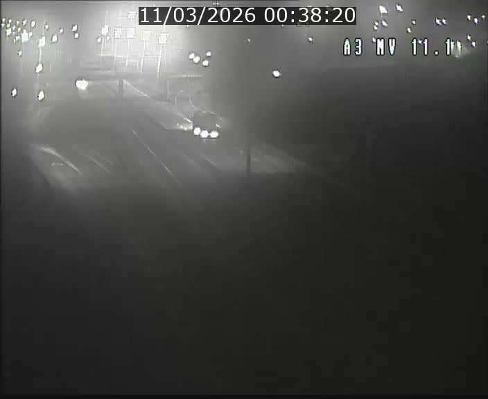 Traffic live webcam Luxembourg Croix de Bettembourg A3 - BK 11.1 - direction Luxembourg-ville