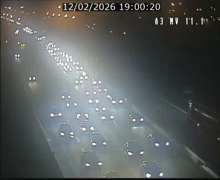 <h2>Traffic live webcam Luxembourg Croix de Bettembourg A3 - BK 11.1 - direction Luxembourg-ville</h2>