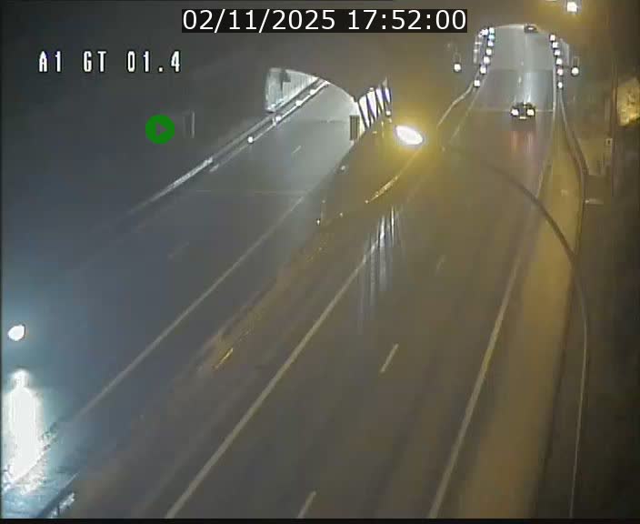 Traffic live webcam Luxembourg Hesperange - A1 direction Kirchberg - BK 1.4