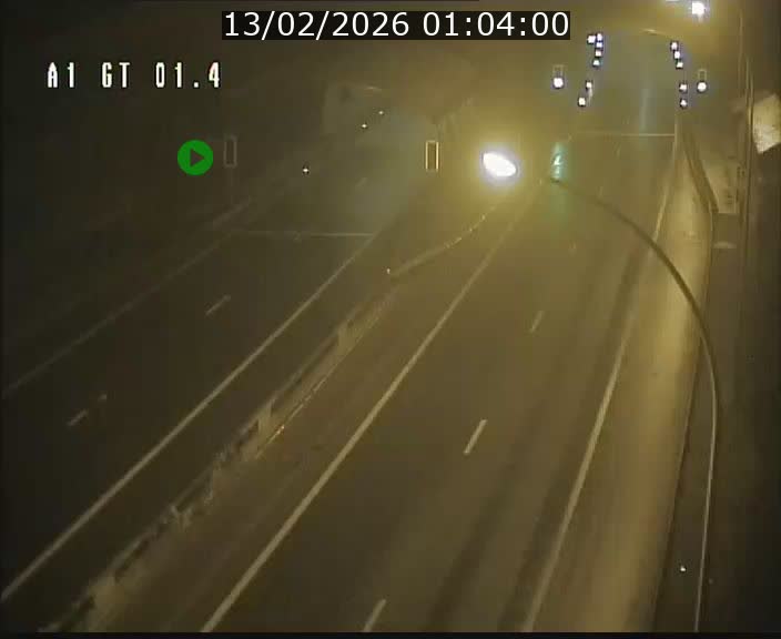 <h2>Traffic live webcam Luxembourg Hesperange - A1 direction Kirchberg - BK 1.4</h2>