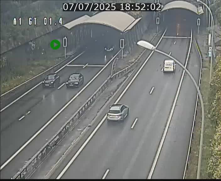 Traffic live webcam Luxembourg Hesperange - A1 direction Kirchberg - BK 1.4