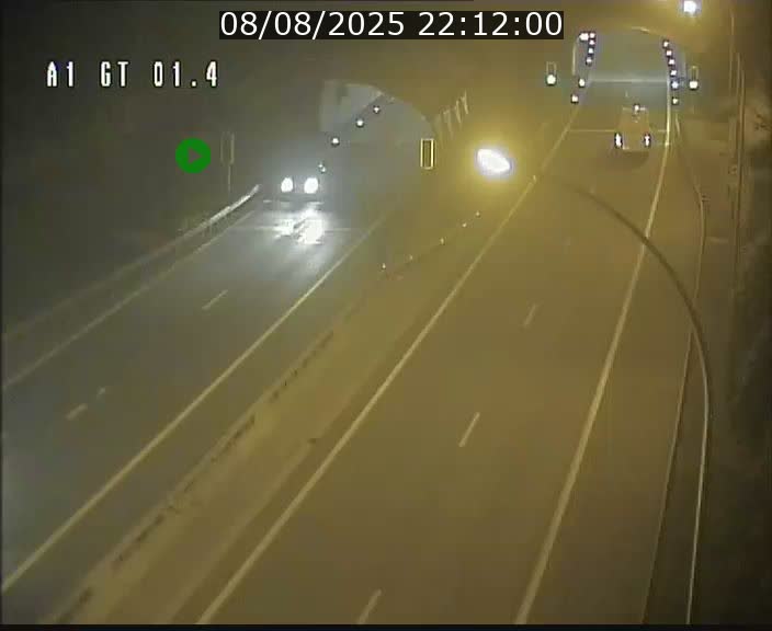 <h2>Traffic live webcam Luxembourg Hesperange - A1 direction Kirchberg - BK 1.4</h2>