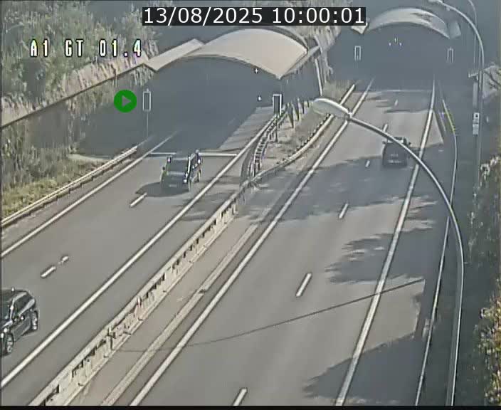 <h2>Traffic live webcam Luxembourg Hesperange - A1 direction Kirchberg - BK 1.4</h2>