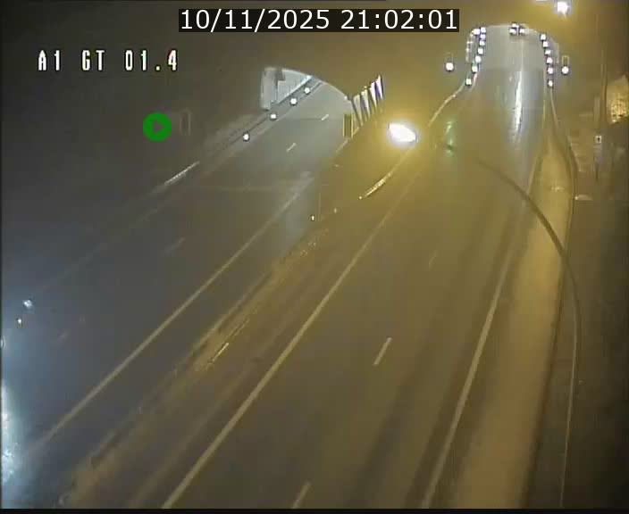 Traffic live webcam Luxembourg Hesperange - A1 direction Kirchberg - BK 1.4