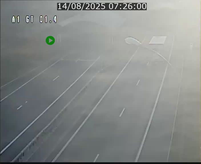 <h2>Traffic live webcam Luxembourg Hesperange - A1 direction Kirchberg - BK 1.4</h2>