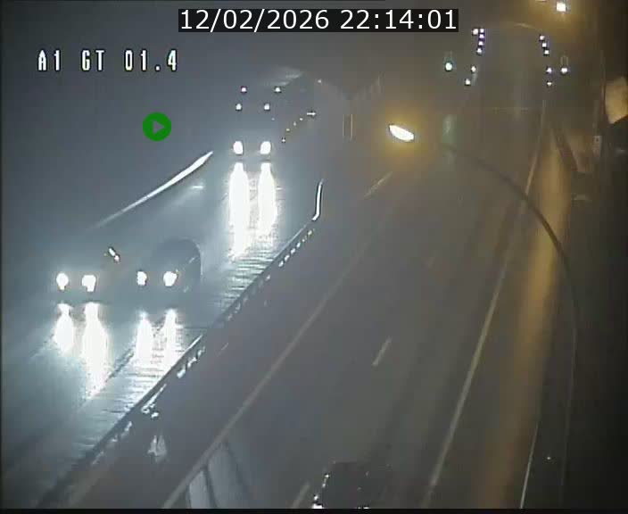 <h2>Traffic live webcam Luxembourg Hesperange - A1 direction Kirchberg - BK 1.4</h2>