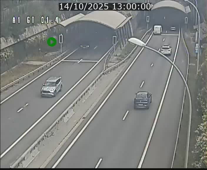 <h2>Traffic live webcam Luxembourg Hesperange - A1 direction Kirchberg - BK 1.4</h2>