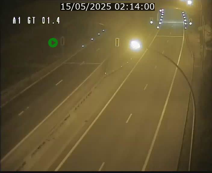 <h2>Traffic live webcam Luxembourg Hesperange - A1 direction Kirchberg - BK 1.4</h2>