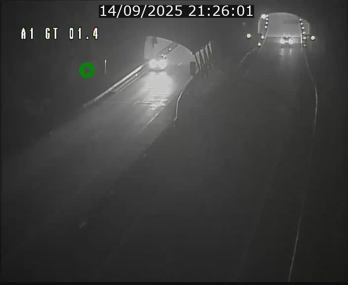 Traffic live webcam Luxembourg Hesperange - A1 direction Kirchberg - BK 1.4