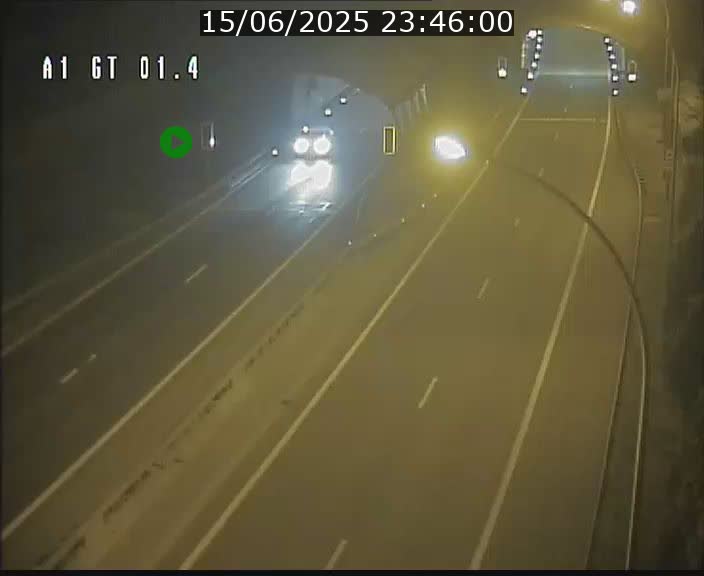 Traffic live webcam Luxembourg Hesperange - A1 direction Kirchberg - BK 1.4