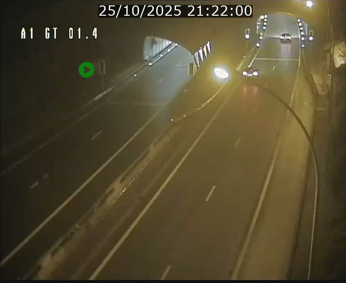 <h2>Traffic live webcam Luxembourg Hesperange - A1 direction Kirchberg - BK 1.4</h2>