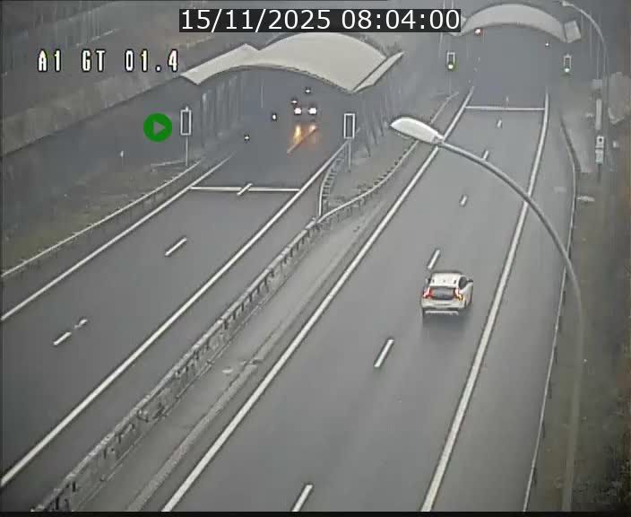 Traffic live webcam Luxembourg Hesperange - A1 direction Kirchberg - BK 1.4