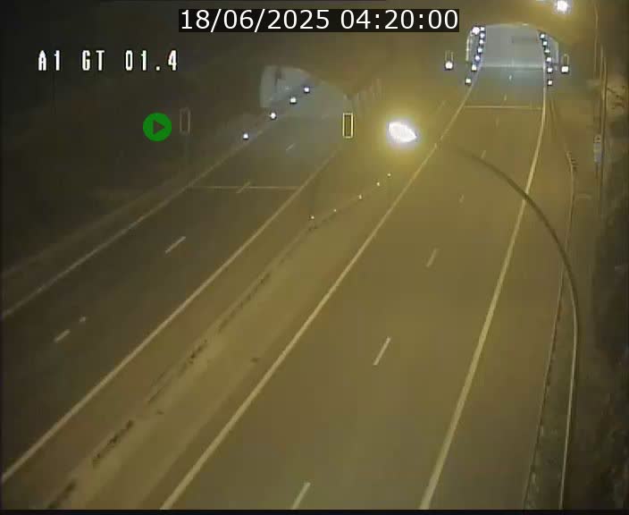 Traffic live webcam Luxembourg Hesperange - A1 direction Kirchberg - BK 1.4