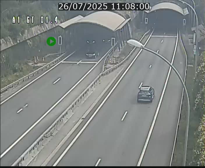 Traffic live webcam Luxembourg Hesperange - A1 direction Kirchberg - BK 1.4