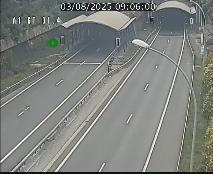 Traffic live webcam Luxembourg Hesperange - A1 direction Kirchberg - BK 1.4