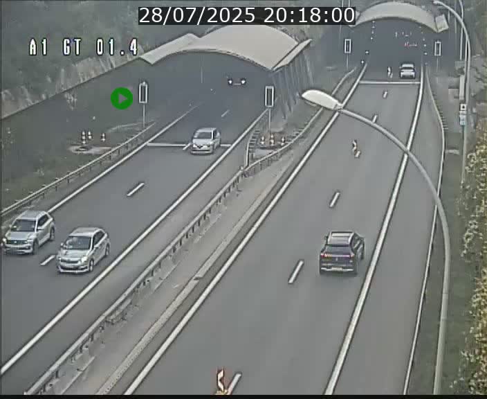 Traffic live webcam Luxembourg Hesperange - A1 direction Kirchberg - BK 1.4
