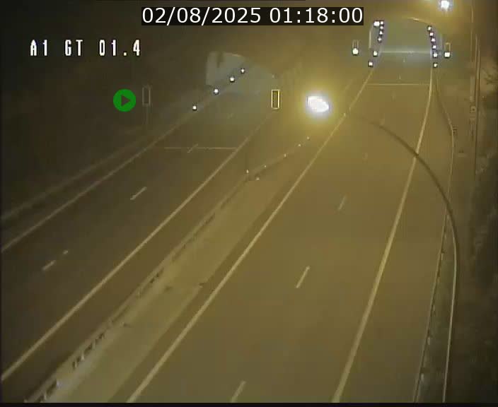 Traffic live webcam Luxembourg Hesperange - A1 direction Kirchberg - BK 1.4
