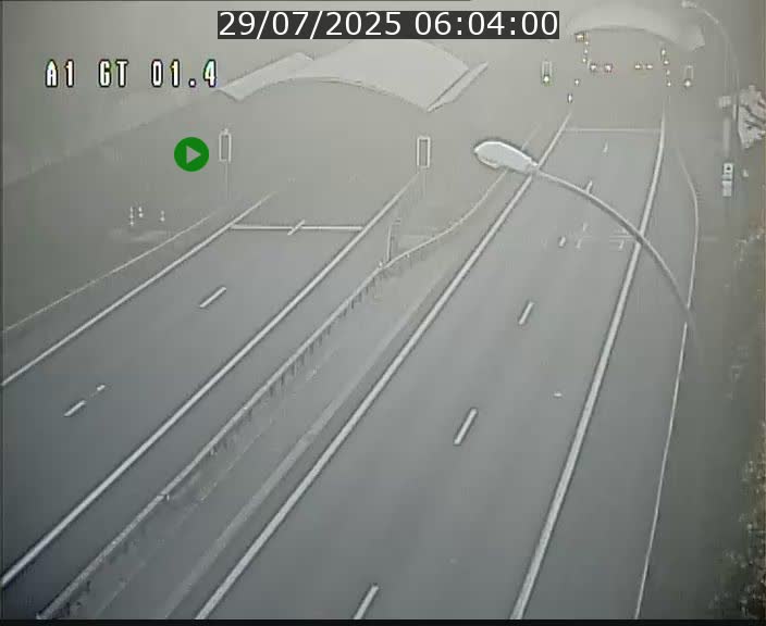 Traffic live webcam Luxembourg Hesperange - A1 direction Kirchberg - BK 1.4
