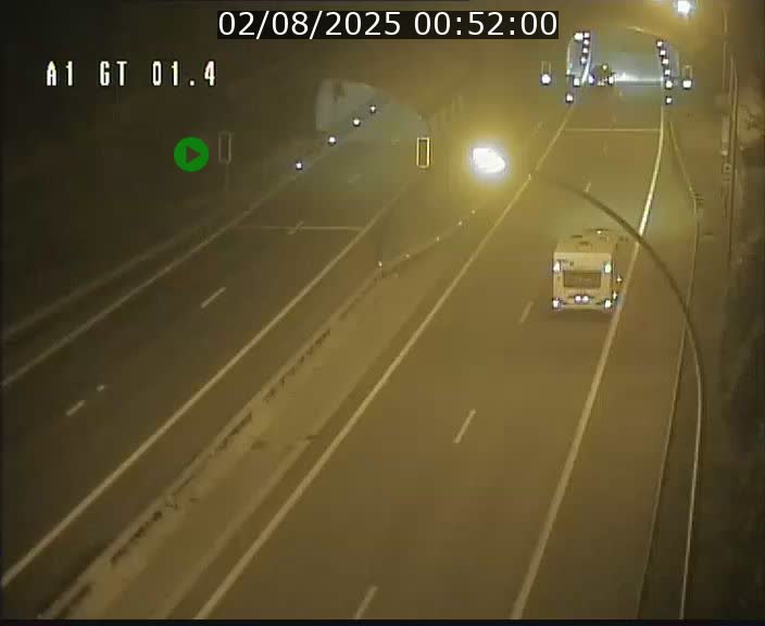 Traffic live webcam Luxembourg Hesperange - A1 direction Kirchberg - BK 1.4
