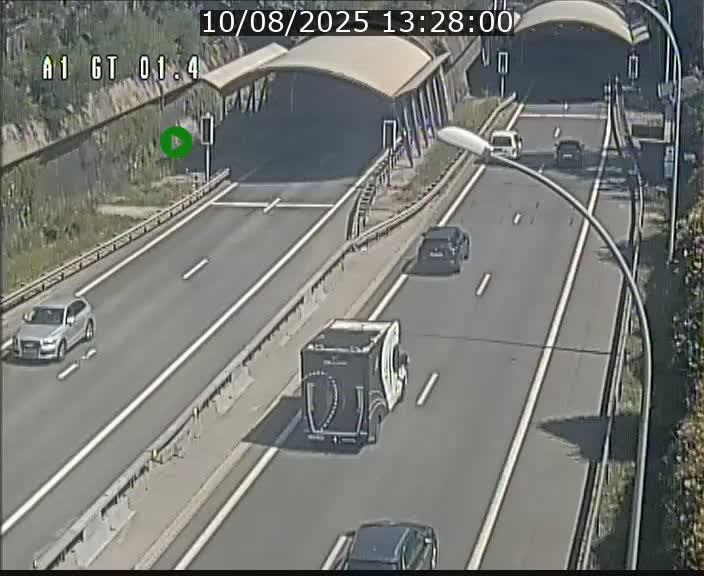 Traffic live webcam Luxembourg Hesperange - A1 direction Kirchberg - BK 1.4