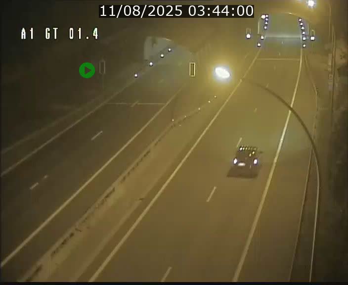 Traffic live webcam Luxembourg Hesperange - A1 direction Kirchberg - BK 1.4
