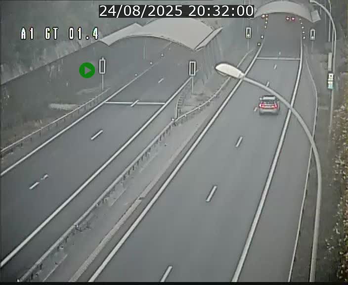 Traffic live webcam Luxembourg Hesperange - A1 direction Kirchberg - BK 1.4