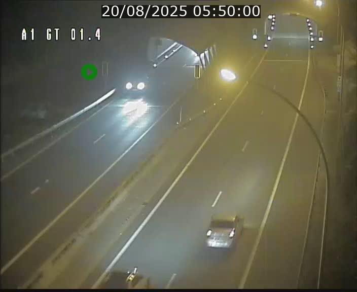 Traffic live webcam Luxembourg Hesperange - A1 direction Kirchberg - BK 1.4