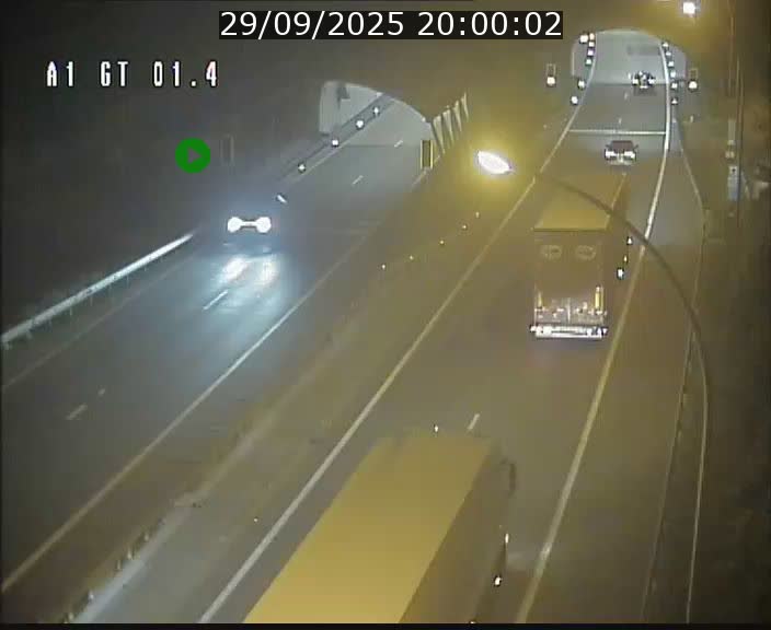 Traffic live webcam Luxembourg Hesperange - A1 direction Kirchberg - BK 1.4
