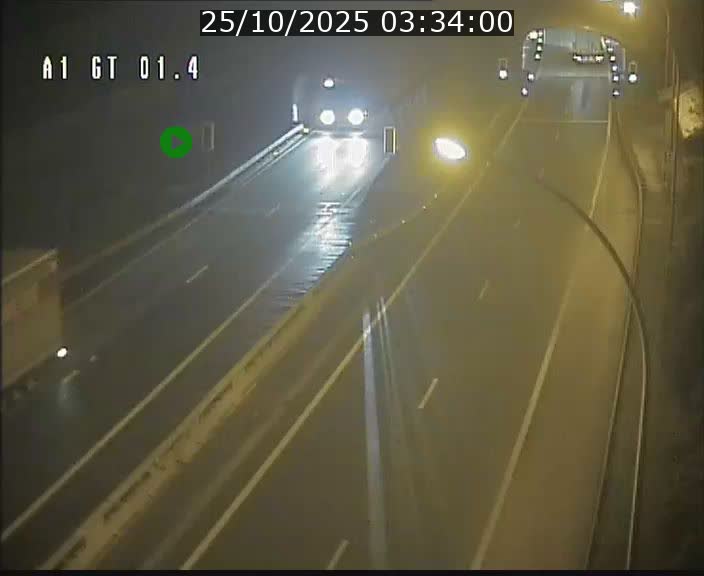 Traffic live webcam Luxembourg Hesperange - A1 direction Kirchberg - BK 1.4