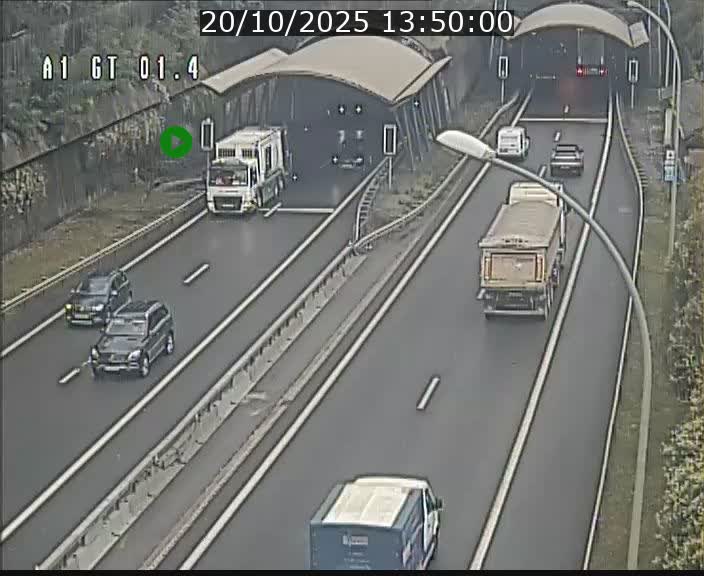 Traffic live webcam Luxembourg Hesperange - A1 direction Kirchberg - BK 1.4