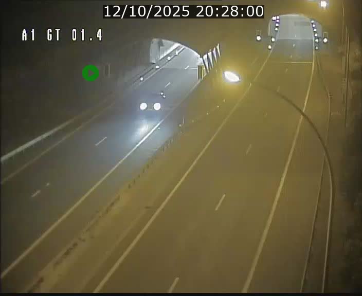 Traffic live webcam Luxembourg Hesperange - A1 direction Kirchberg - BK 1.4