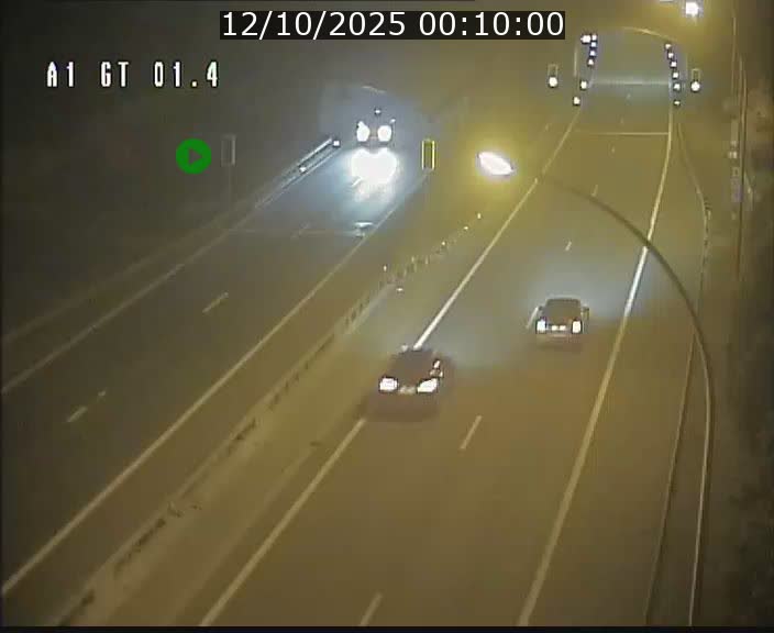 Traffic live webcam Luxembourg Hesperange - A1 direction Kirchberg - BK 1.4