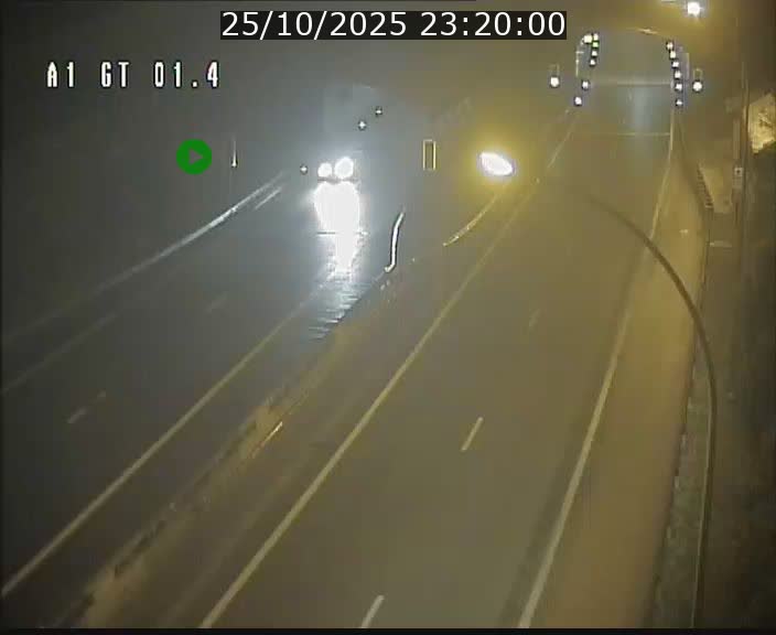 Traffic live webcam Luxembourg Hesperange - A1 direction Kirchberg - BK 1.4