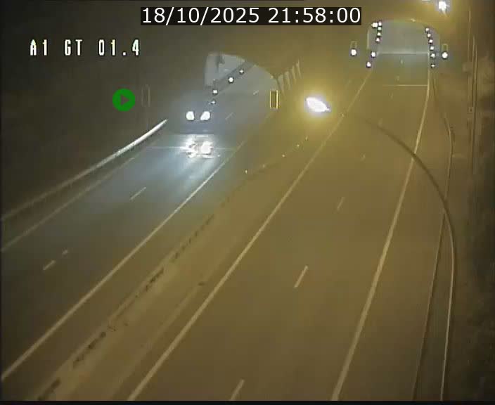 Traffic live webcam Luxembourg Hesperange - A1 direction Kirchberg - BK 1.4