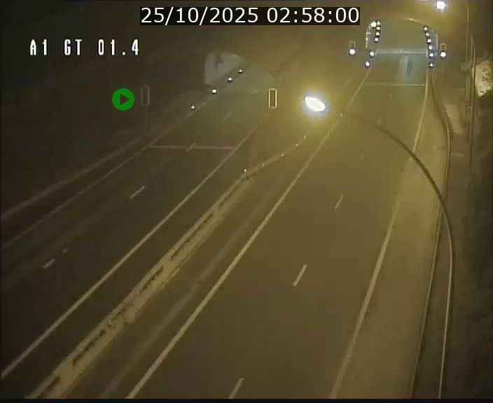 Traffic live webcam Luxembourg Hesperange - A1 direction Kirchberg - BK 1.4