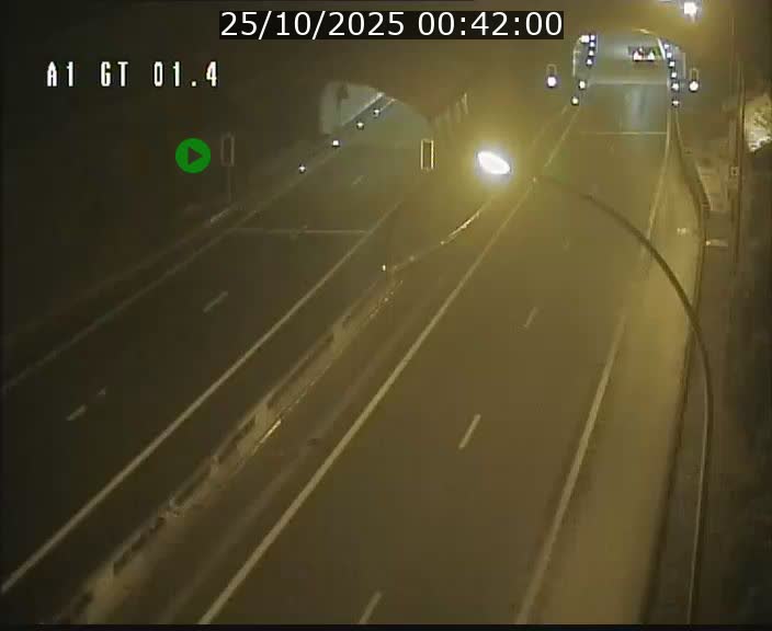 Traffic live webcam Luxembourg Hesperange - A1 direction Kirchberg - BK 1.4