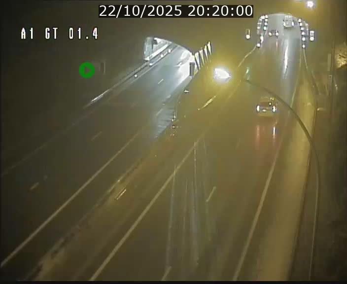 Traffic live webcam Luxembourg Hesperange - A1 direction Kirchberg - BK 1.4