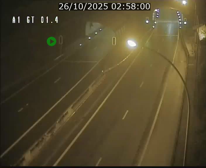 Traffic live webcam Luxembourg Hesperange - A1 direction Kirchberg - BK 1.4