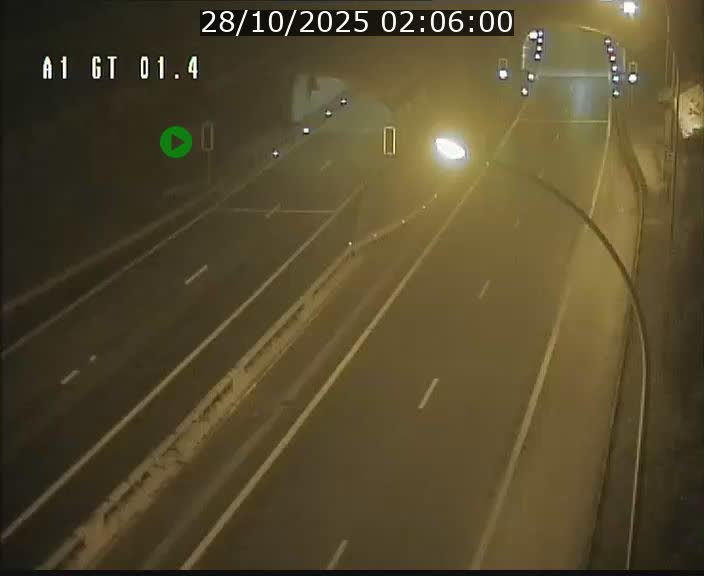 Traffic live webcam Luxembourg Hesperange - A1 direction Kirchberg - BK 1.4