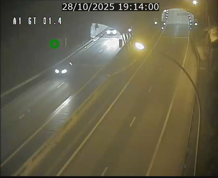 Traffic live webcam Luxembourg Hesperange - A1 direction Kirchberg - BK 1.4