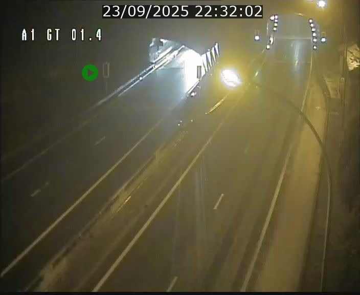 Traffic live webcam Luxembourg Hesperange - A1 direction Kirchberg - BK 1.4