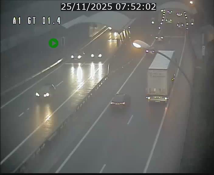 <h2>Traffic live webcam Luxembourg Hesperange - A1 direction Kirchberg - BK 1.4</h2>