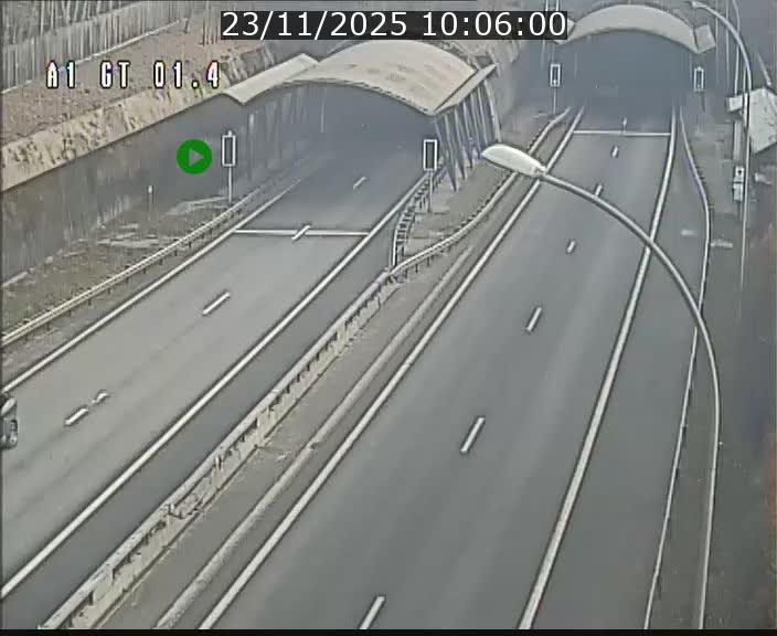 Traffic live webcam Luxembourg Hesperange - A1 direction Kirchberg - BK 1.4
