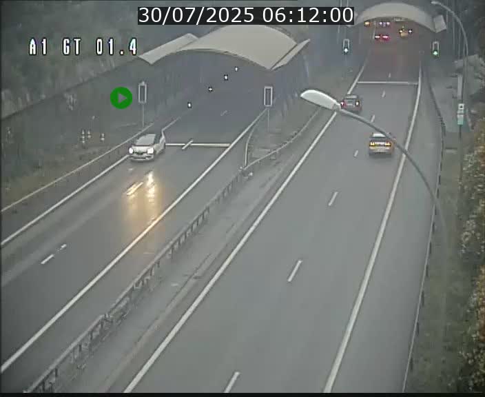 Traffic live webcam Luxembourg Hesperange - A1 direction Kirchberg - BK 1.4