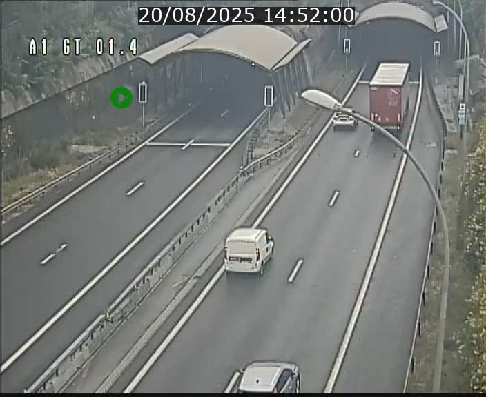 <h2>Traffic live webcam Luxembourg Hesperange - A1 direction Kirchberg - BK 1.4</h2>