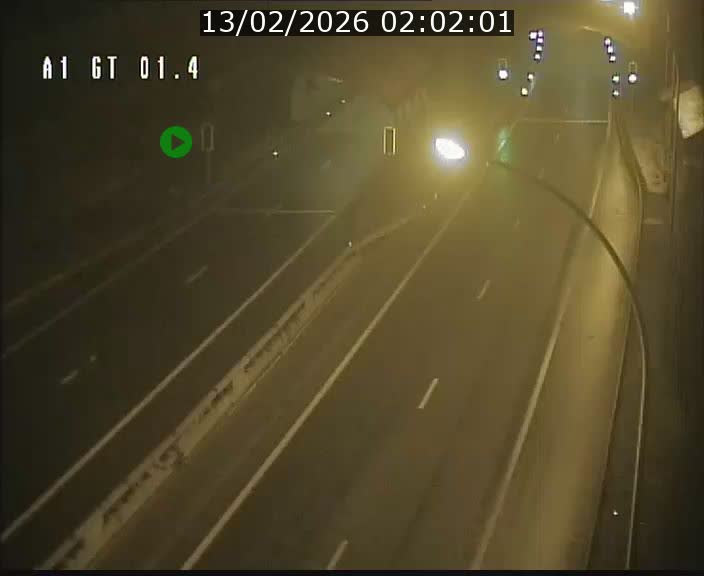 <h2>Traffic live webcam Luxembourg Hesperange - A1 direction Kirchberg - BK 1.4</h2>