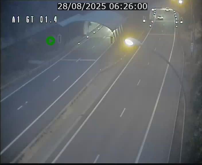 <h2>Traffic live webcam Luxembourg Hesperange - A1 direction Kirchberg - BK 1.4</h2>