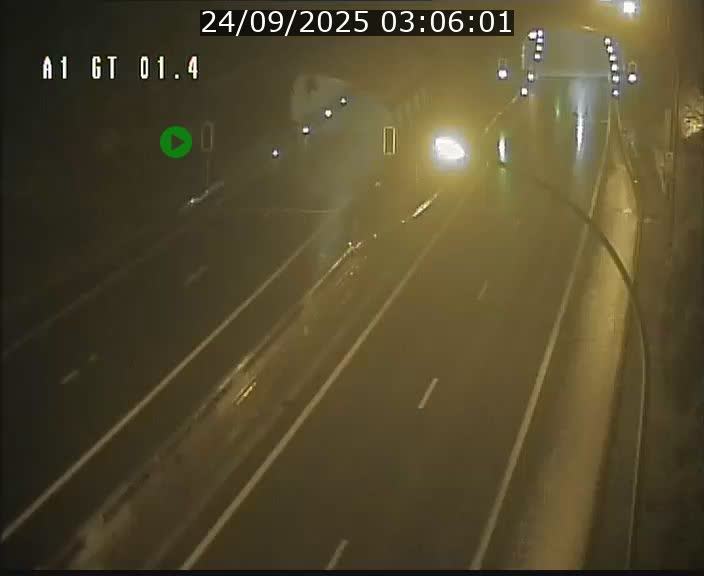 <h2>Traffic live webcam Luxembourg Hesperange - A1 direction Kirchberg - BK 1.4</h2>