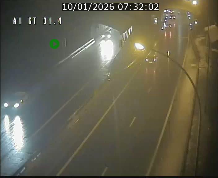 <h2>Traffic live webcam Luxembourg Hesperange - A1 direction Kirchberg - BK 1.4</h2>
