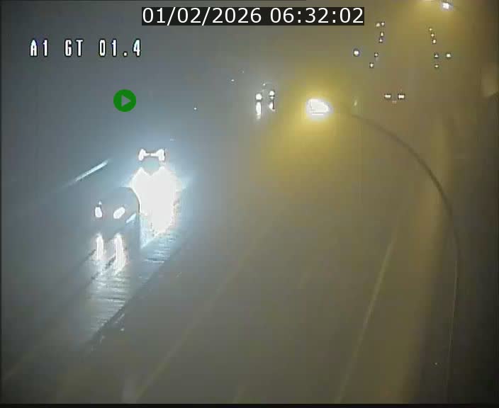 <h2>Traffic live webcam Luxembourg Hesperange - A1 direction Kirchberg - BK 1.4</h2>